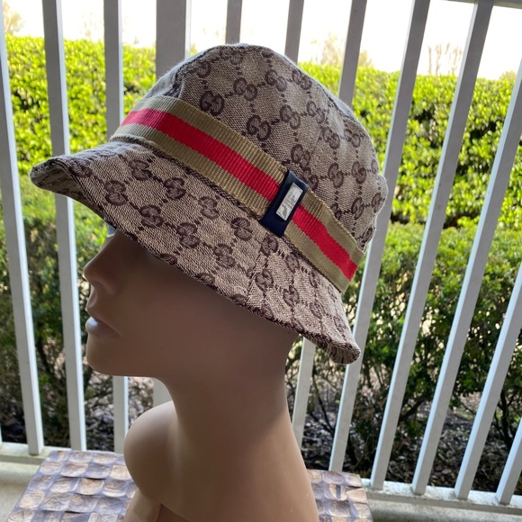 gucci vintage bucket hat